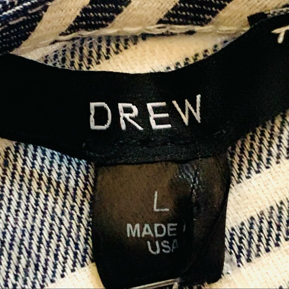 Anthropologie Drew Striped Jumpsuit Size L NWT - Picture 5 of 11